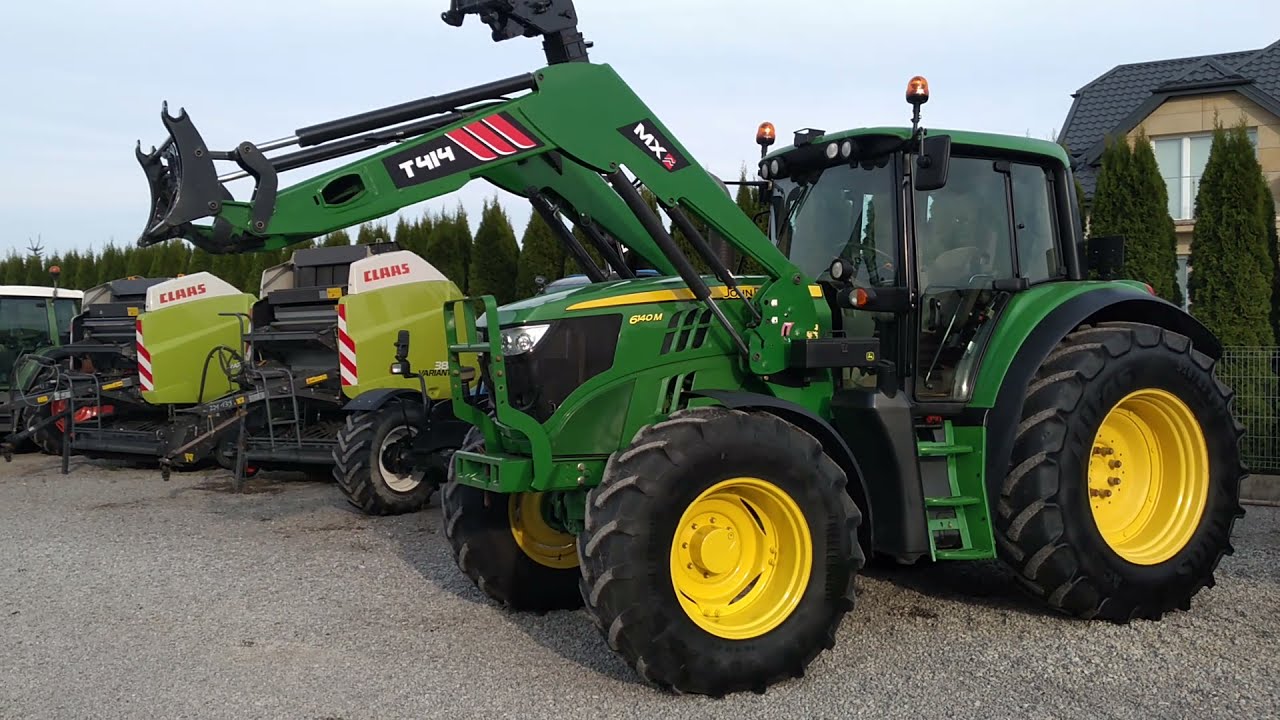 John Deere 6140M z Ładowaczem Rocznik 2013