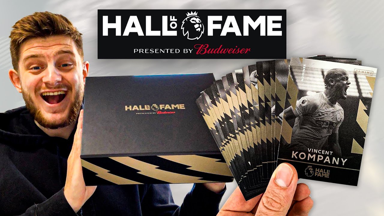 *NEW* 2022 Premier League Hall of Fame GIFT PACKAGE!! (RARE PANINI CARDS INSIDE!!)