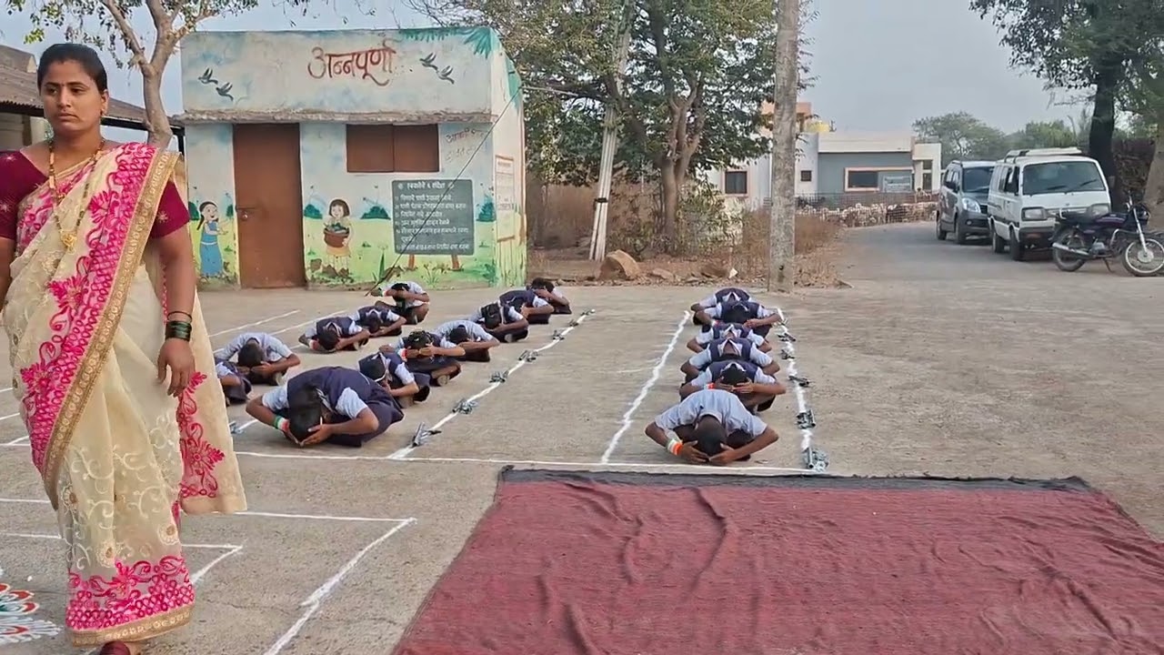 संगीत कवायत जि .प . प्राथ शाळा भवानवाडी