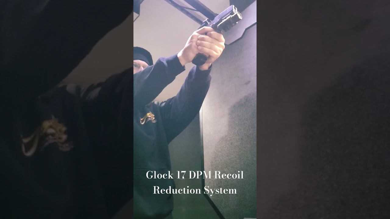 See Any Difference?? STOCK RECOIL SPRING vs. DPM RECOIL SYSTEM 💥🔫 #glock17 #glock