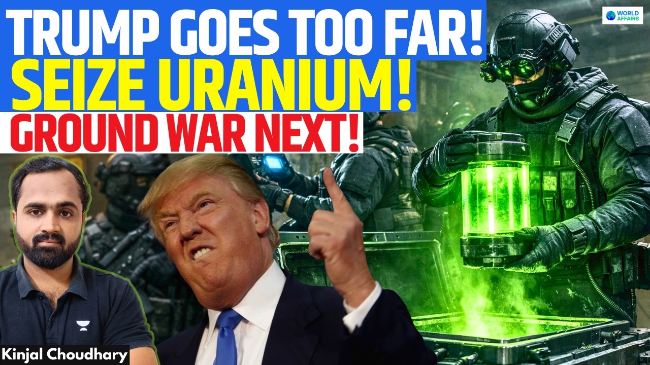 Pentagon Leak Reveals Trump&rsquo;s Secret Plan: US Ground Ops for Iran&rsquo;s Uranium | Bluff or Real? Kinjal