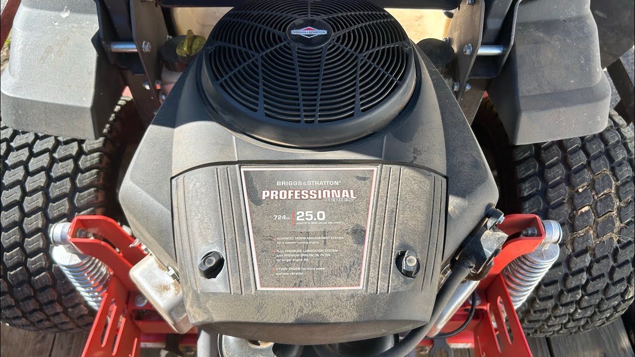 Настройка дроссельной заслонки и тяги двигателя Briggs & Stratton Twin Engine