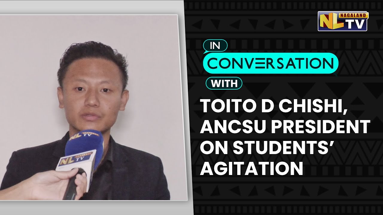ANCSU PRESIDENT TOITO D CHISHI SPEAKS ON PROTEST AGAINST OFFLINE EXAMS IN NAGALAND