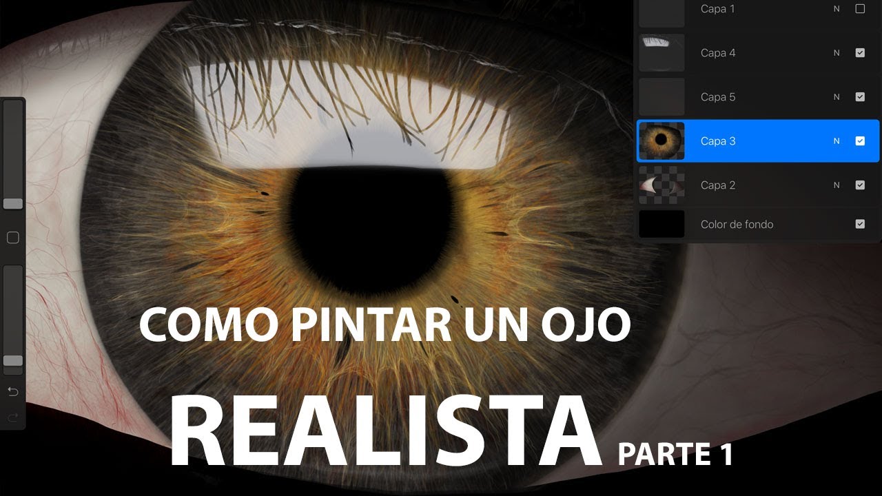 Cómo pintar un ojo realista