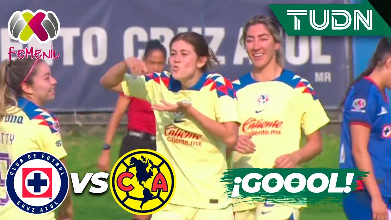 &iexcl;Dos minutos DOS GOLES azulcremas! | Cruz Azul 1-5 Am&eacute;rica | Liga Mx Femenil - CL2024 J13 | TUDN