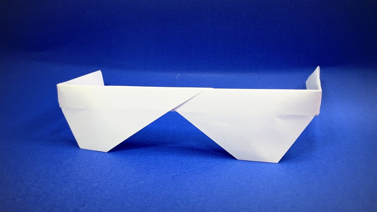 Bril Vouwen Makkelijk | Origami Bril GTA 6 | Hoe maak je een Papieren Bril