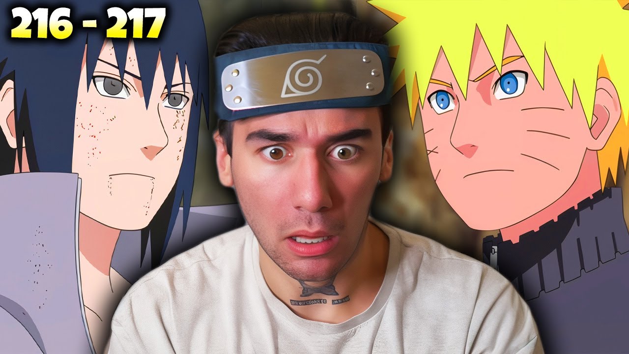 НАРУТО ПРОТИВ САСКЕ!! Реакция на Naruto Shippuden: Эпизоды 216-217
