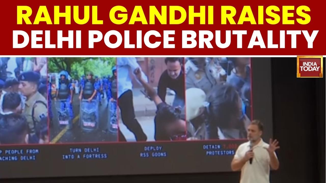 Rahul Gandhi Questions Delhi Security Clampdown, Asks &lsquo;Why Is Delhi Jailed?&rsquo; Over March For Democ...