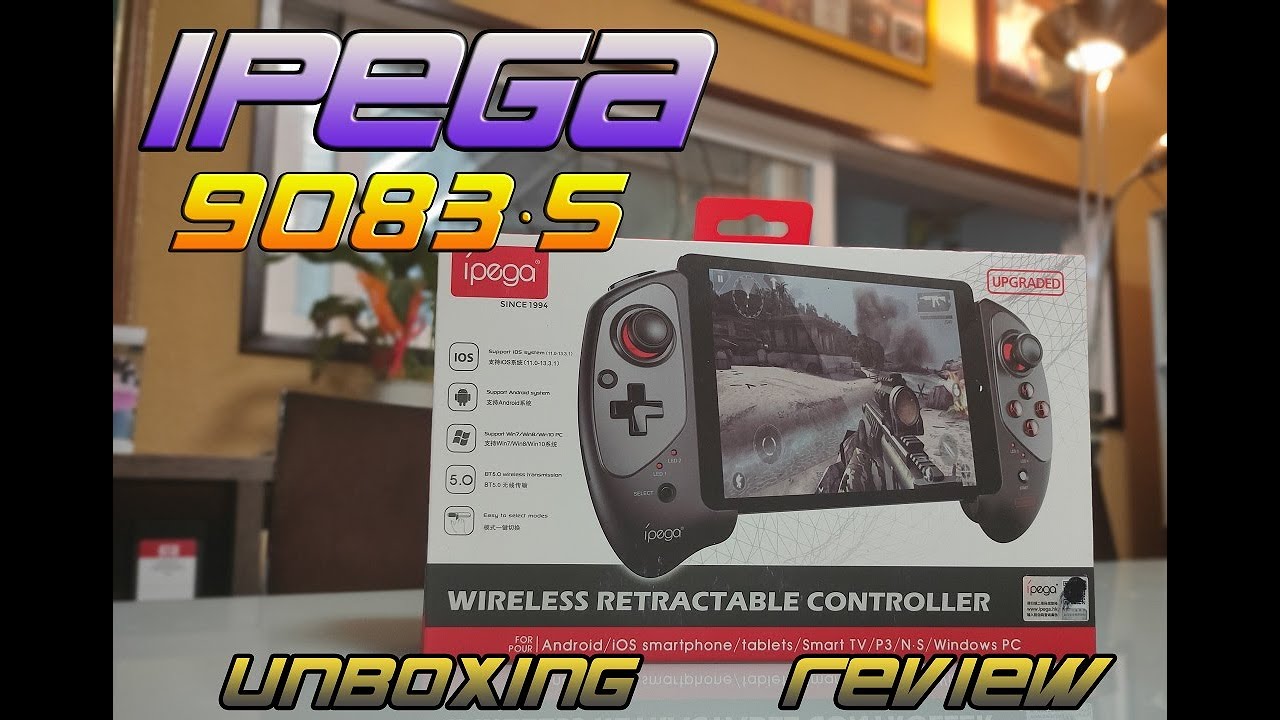 IPEGA 9083S mando Bluetooth para Androi IOS y PC. Unboxing y review.