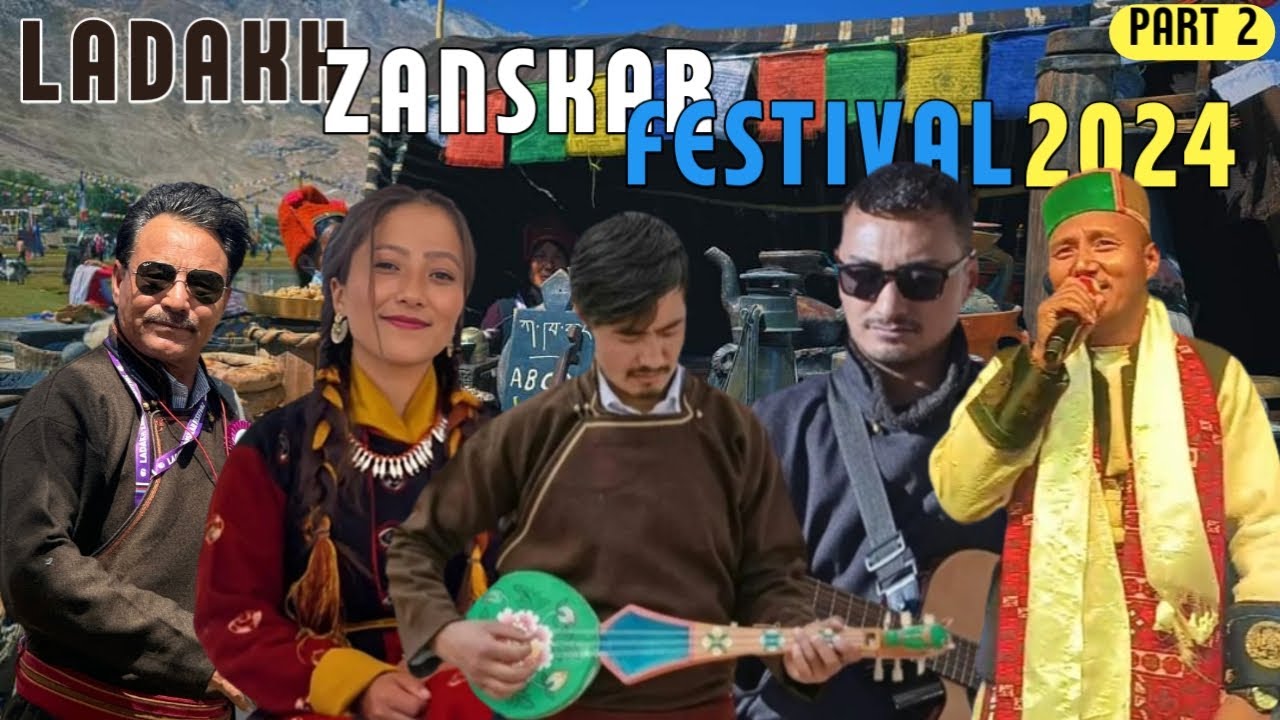 9th EDITION LADAKH ZANSKAR FESTIVAL 2024 || AT SANI VILLAGE || NIGHT SHOW || PART 2  @Ten_woser_01