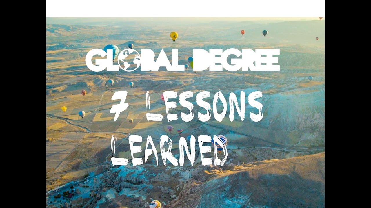 LIFE LESSONS LEARNED ONLY THROUGH TRAVEL...