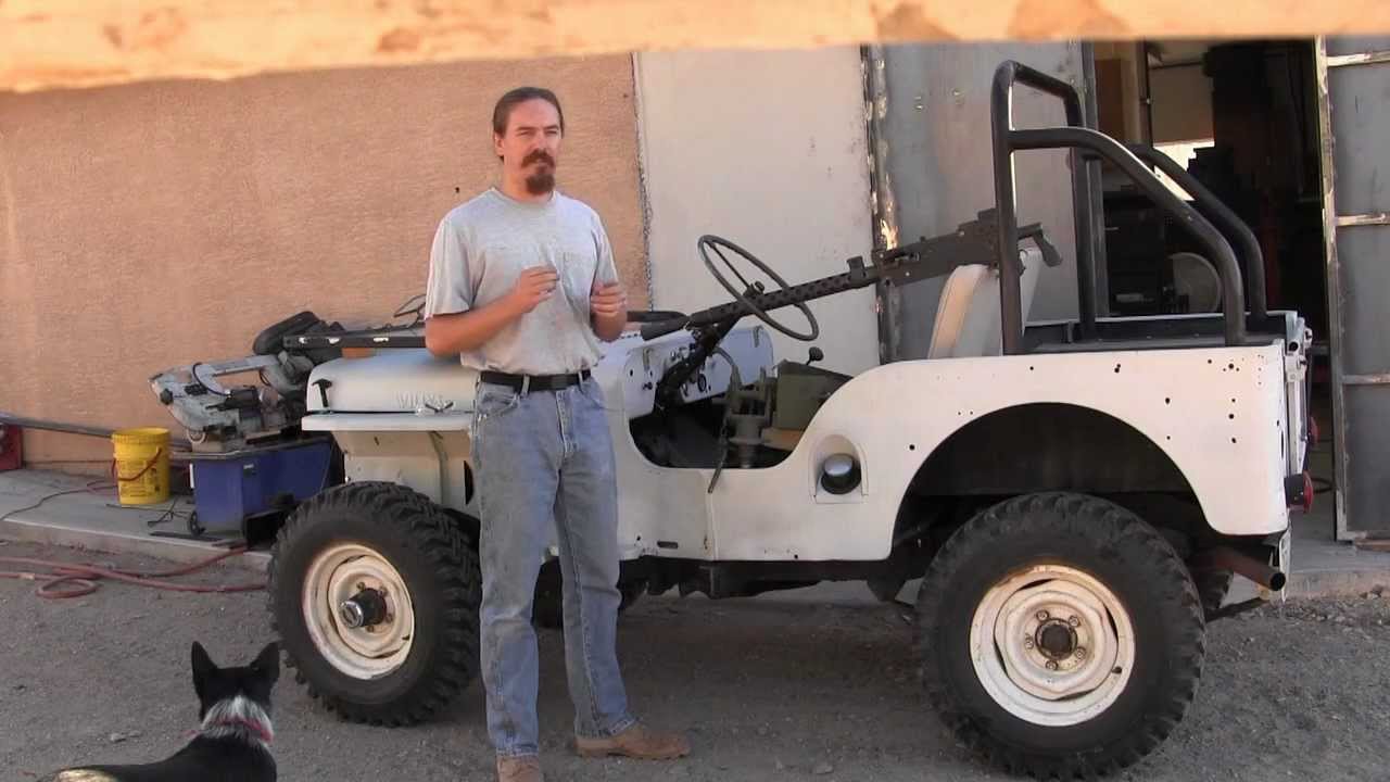 Mounting a Browning 1919 on a Jeep