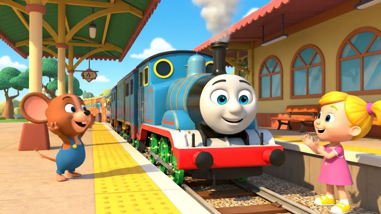 Маленькая мышка опоздала на поезд