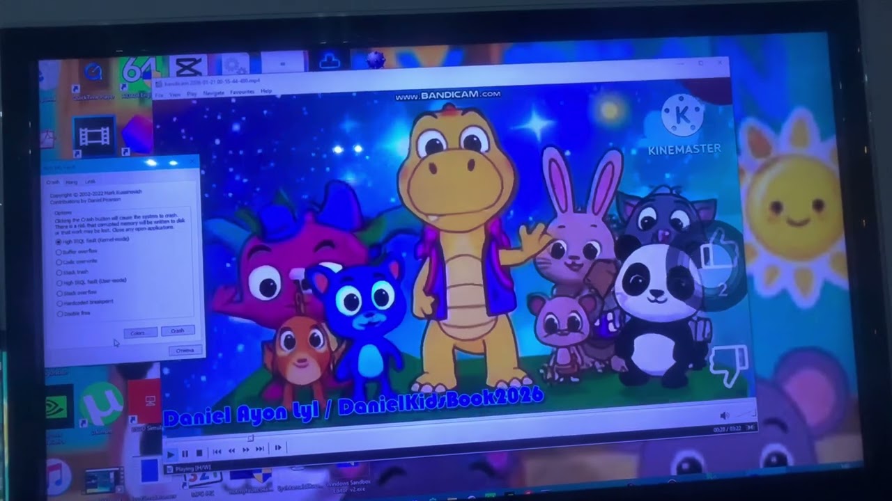 23:50 to 23:59 Of The Meeting Kiki (Speaking of the Audience Little Baby Girl) Has BSOD
