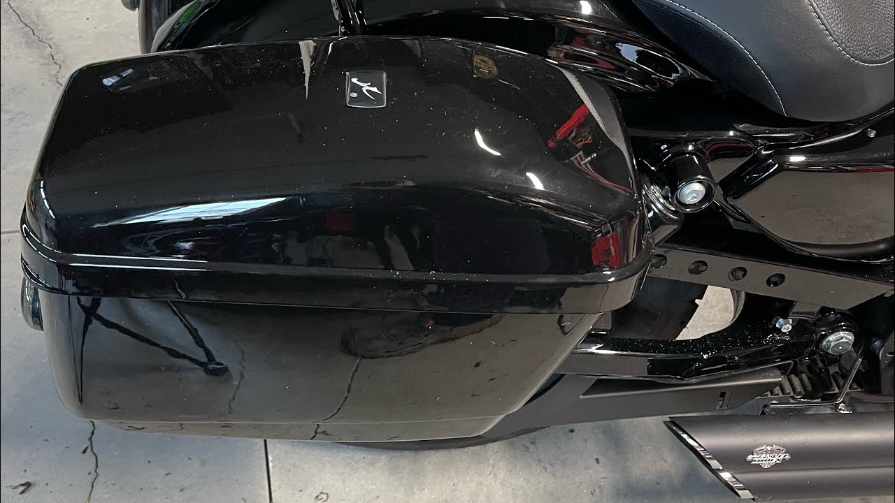 Installing Cheap Amazon Saddlebags Harley 48