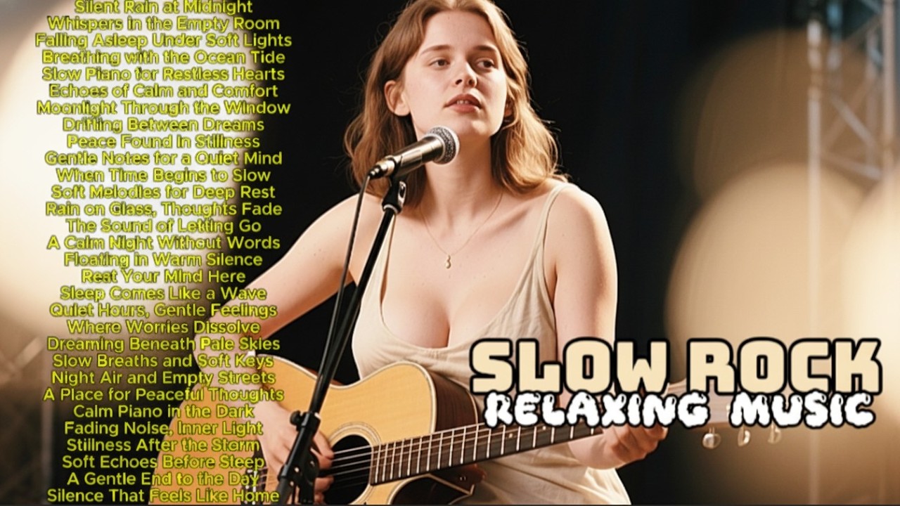 💫 Slow Rock Relax Playlist | Best Romantic Love Songs & Beautiful Rock Ballads Collection