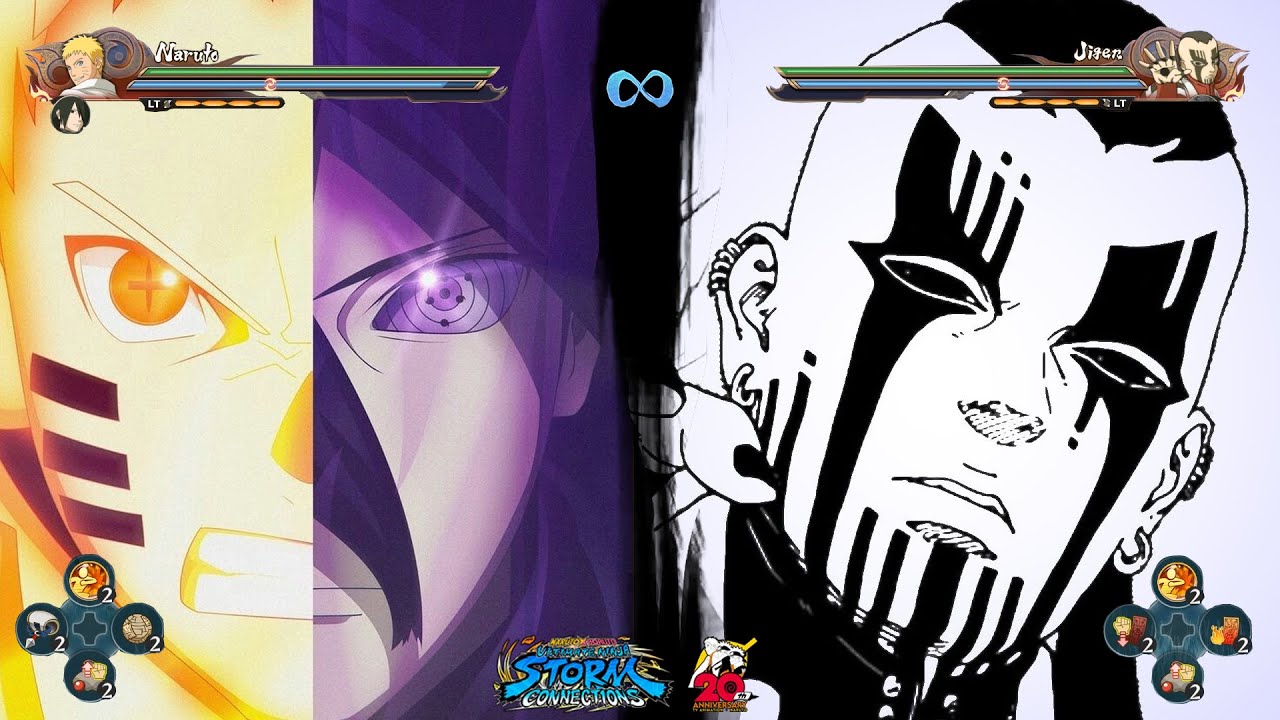 Naruto & Sasuke VS Jigen  l Naruto x Boruto Ultimate Ninja Storm Connections Modpack