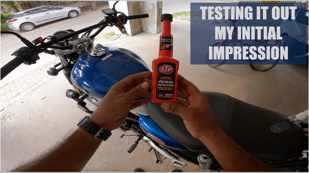 STP Fuel Injector Cleaner | Initial Effects and impression on Honda CB 350