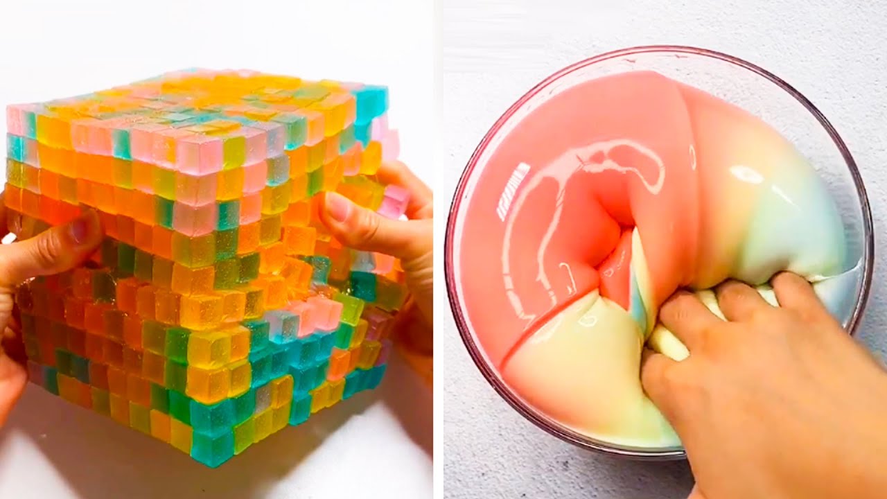 Расслабляющее Slime ASMR видео | Лучшая странно удовлетворяющая слизь #76