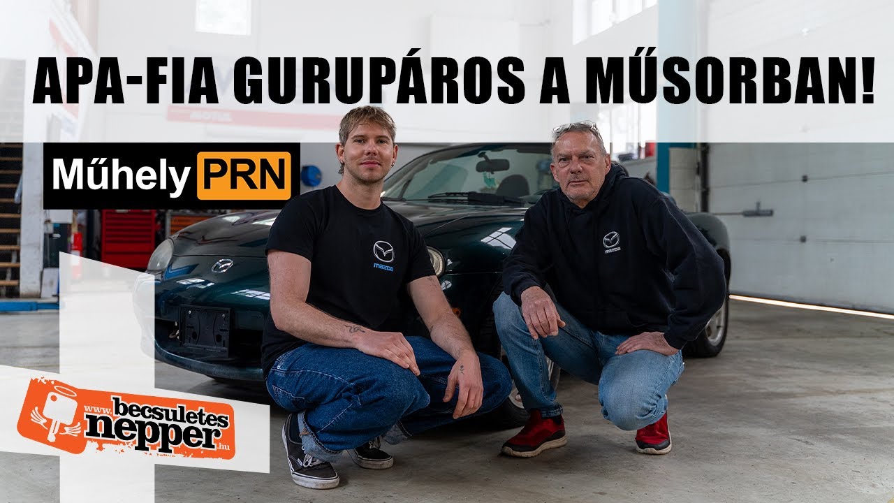 Ha olcsó élményautó kell, ki sem tudod kerülni! – Mazda MX-5 (NB) 1,6 – 2001 –MűhelyPRN 314