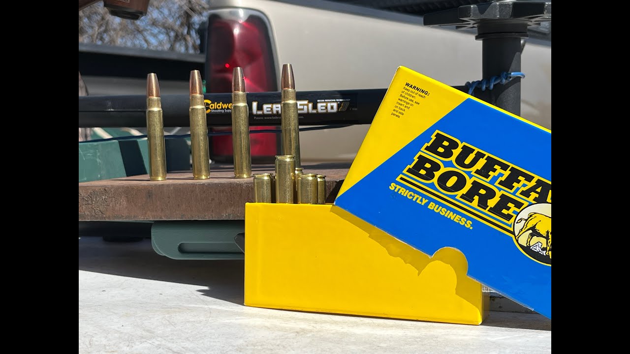 BUFFALO BORE AMMO .416 RUGER 350 Gr  Mono - Metal SOLIDS IN RUGER M77 