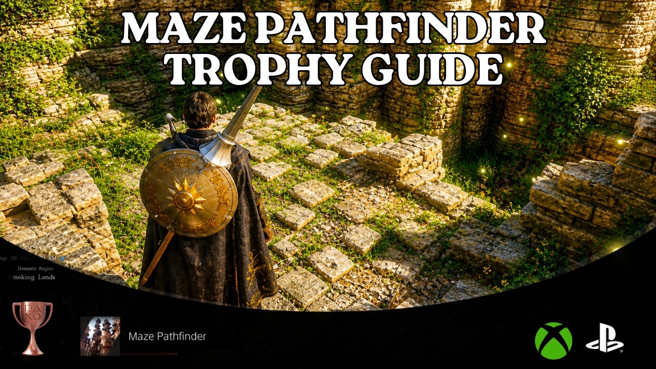 Maze Pathfinder Trophy Guide | All Maze Puzzle Solutions in Crimson Desert