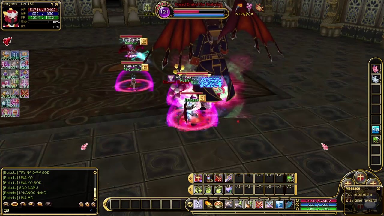 Live Flyff Playpark - Boss Hunting with Friends l Jergens Gaming