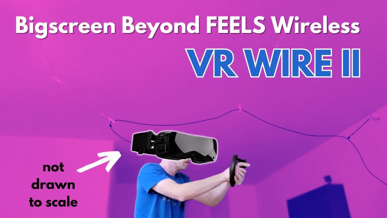 MAKE BIGSCREEN BEYOND FEEL WIRELESS - VR Wire II Cable Management System