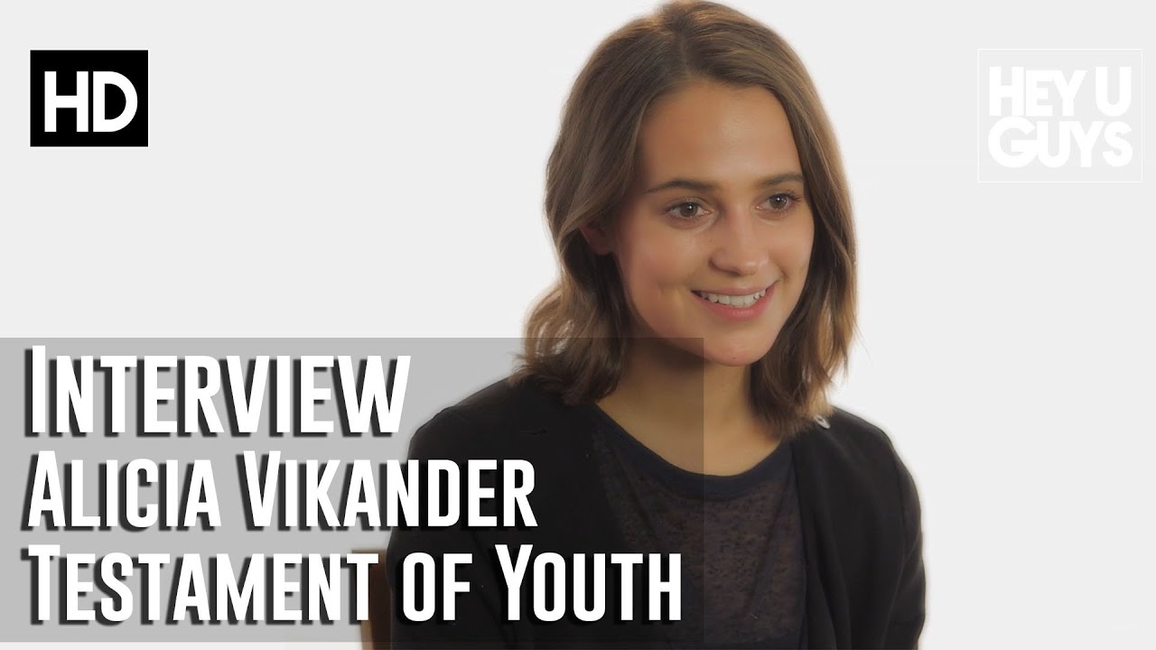 Alicia Vikander Interview - Testament of Youth