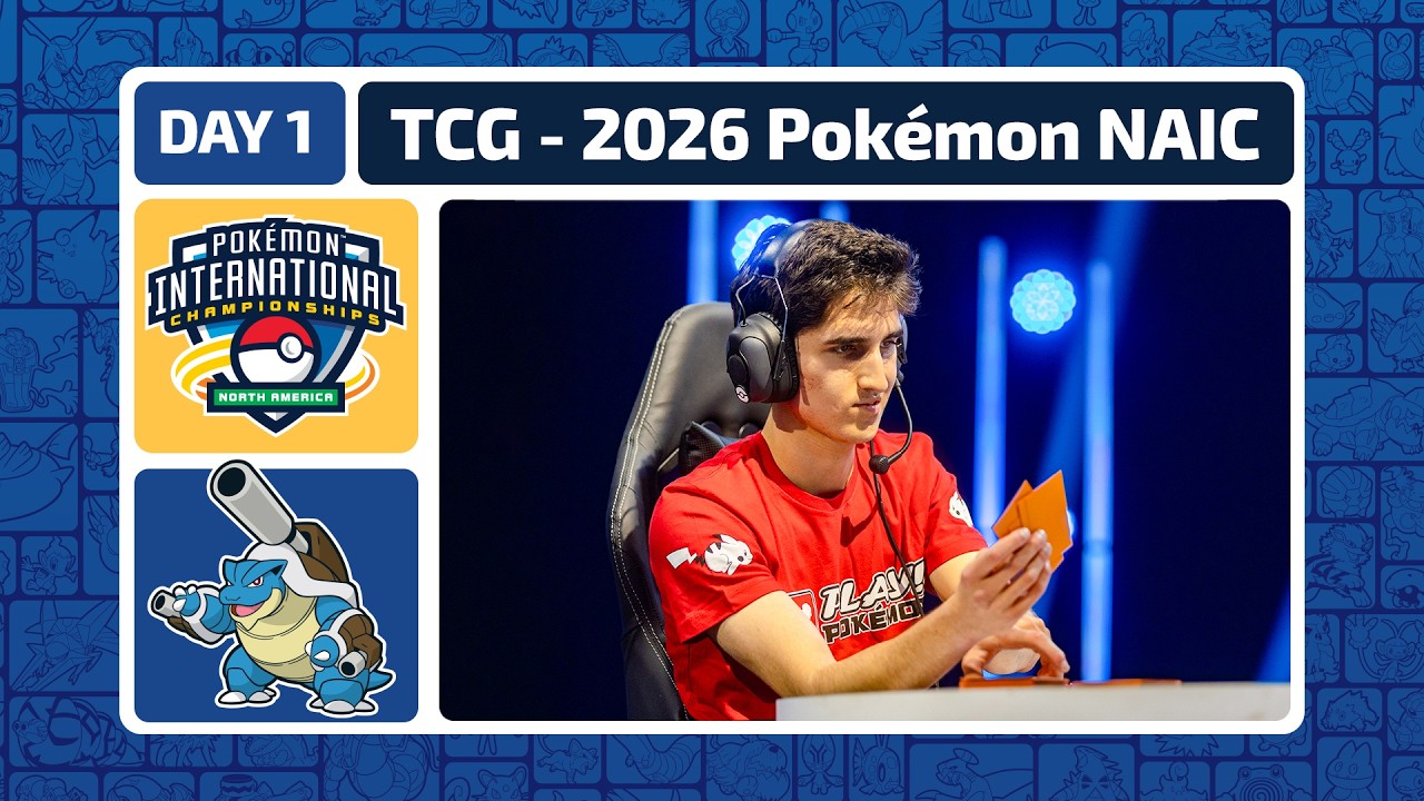 TCG Day 1 | 2026 Pok&eacute;mon North America International Championships
