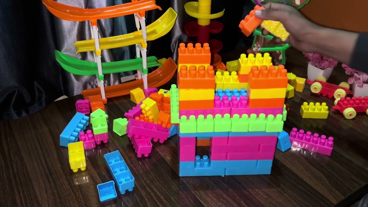 Satisfying DIY House ASMR #funbuildingblocks #homeimprovement #manybricks #buildingtoys #asmrsounds 