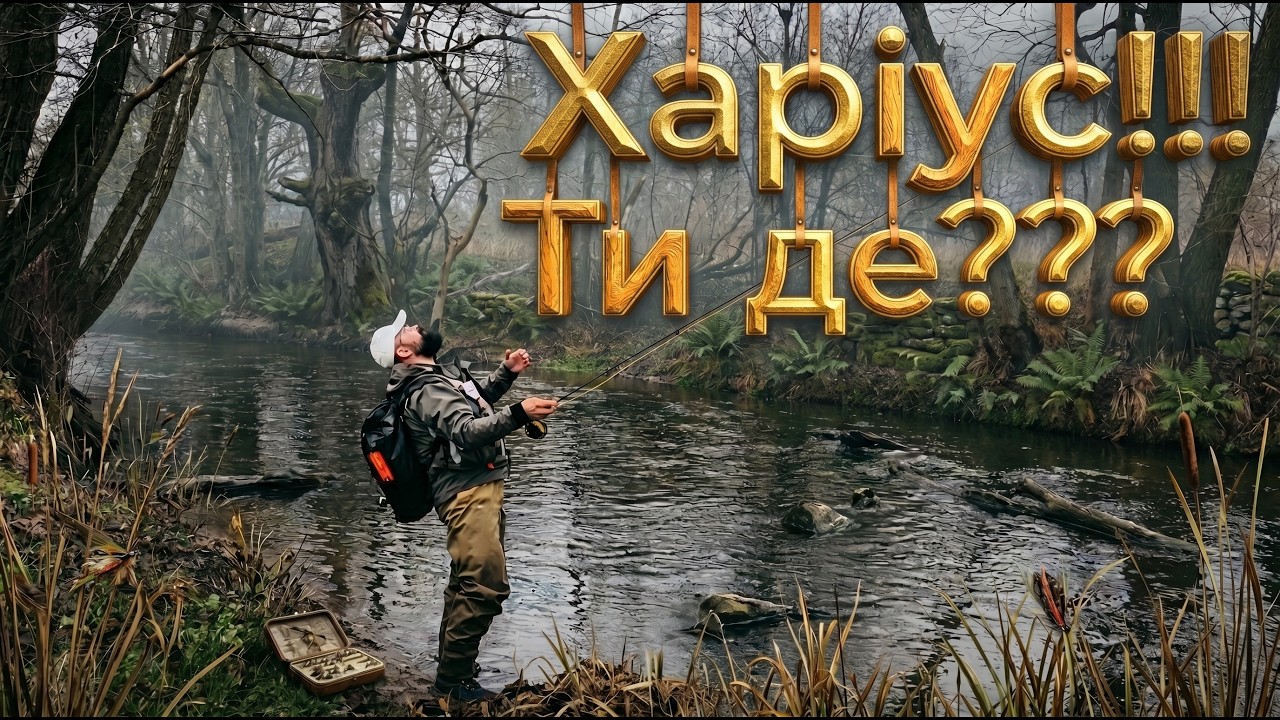 Харіус на мікро-німфи в листопаді!!