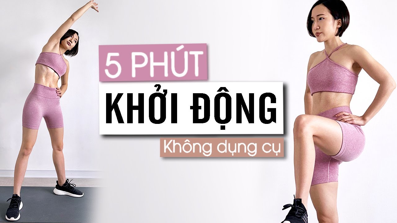 5 PH&Uacute;T KHỞI ĐỘNG TRƯỚC KHI TẬP LUYỆN CHO MỌI B&Agrave;I TẬP | Hi Sunna / 5 MIN WARM UP BEFORE EVERY WORKOUT