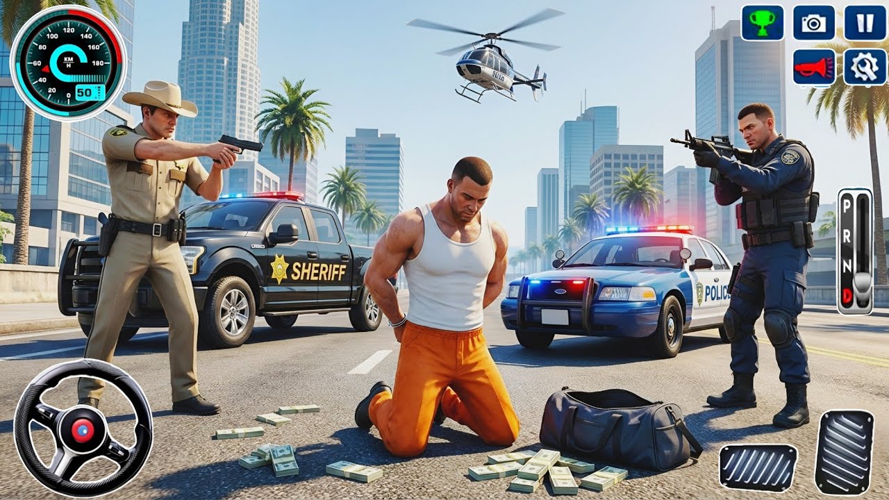 محاكي ألقياده سيارات شرطة العاب شرطة العاب سيارات العاب اندرويد #019  Android Gameplay