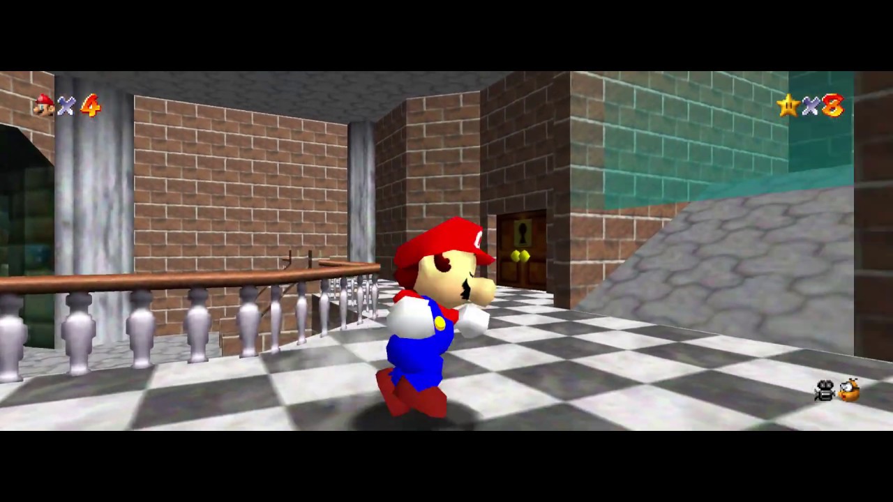 mario 64 pc port - 21:9 test