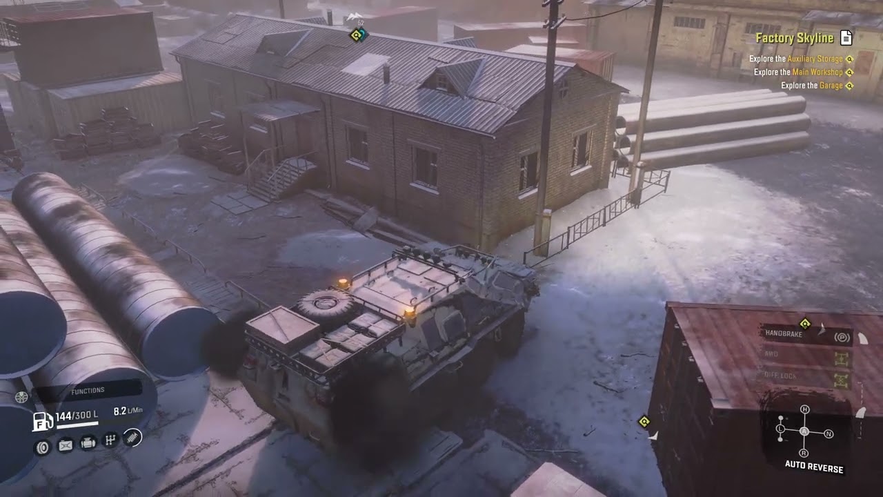 SnowRunner Factory Skyline 4K