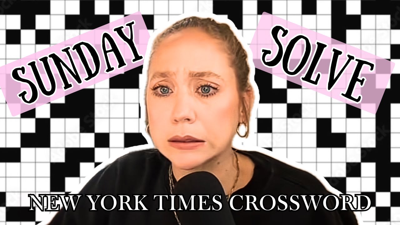 Иногда мы совершаем глупые ошибки 🙃 | Sunday Solve | Кроссворд NYT от 25 января 2026 г.