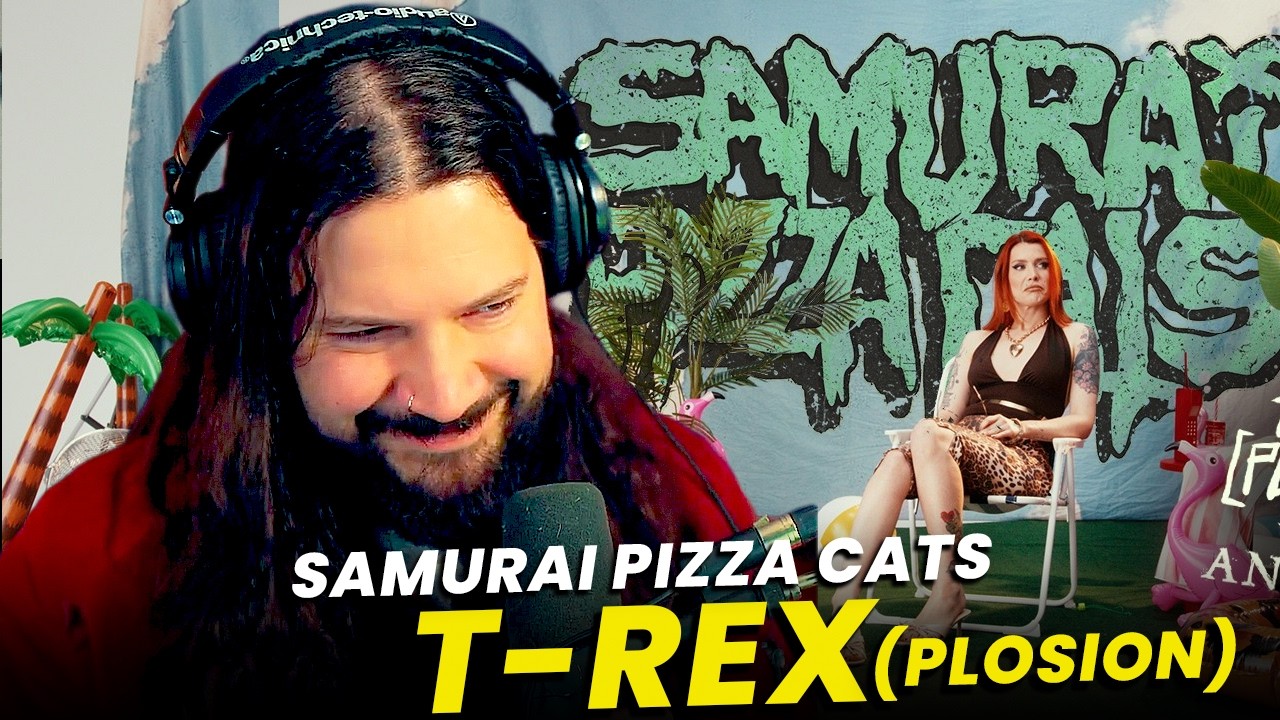 Это весело, но… Реакция/обзор на Samurai Pizza Cats «T-REX (ВЗРЫВ)»