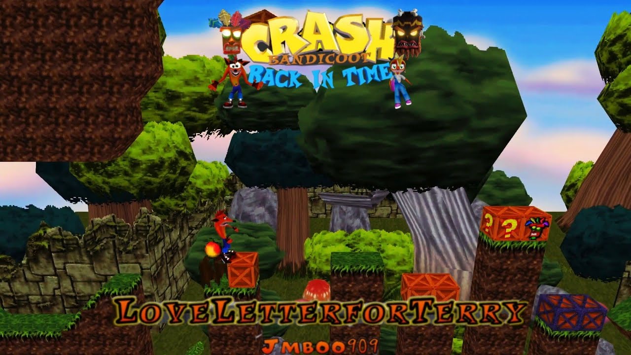 Crash Bandicoot - Back In Time Fan Game: Custom Level: Love Letter For Terry By Jmboo909