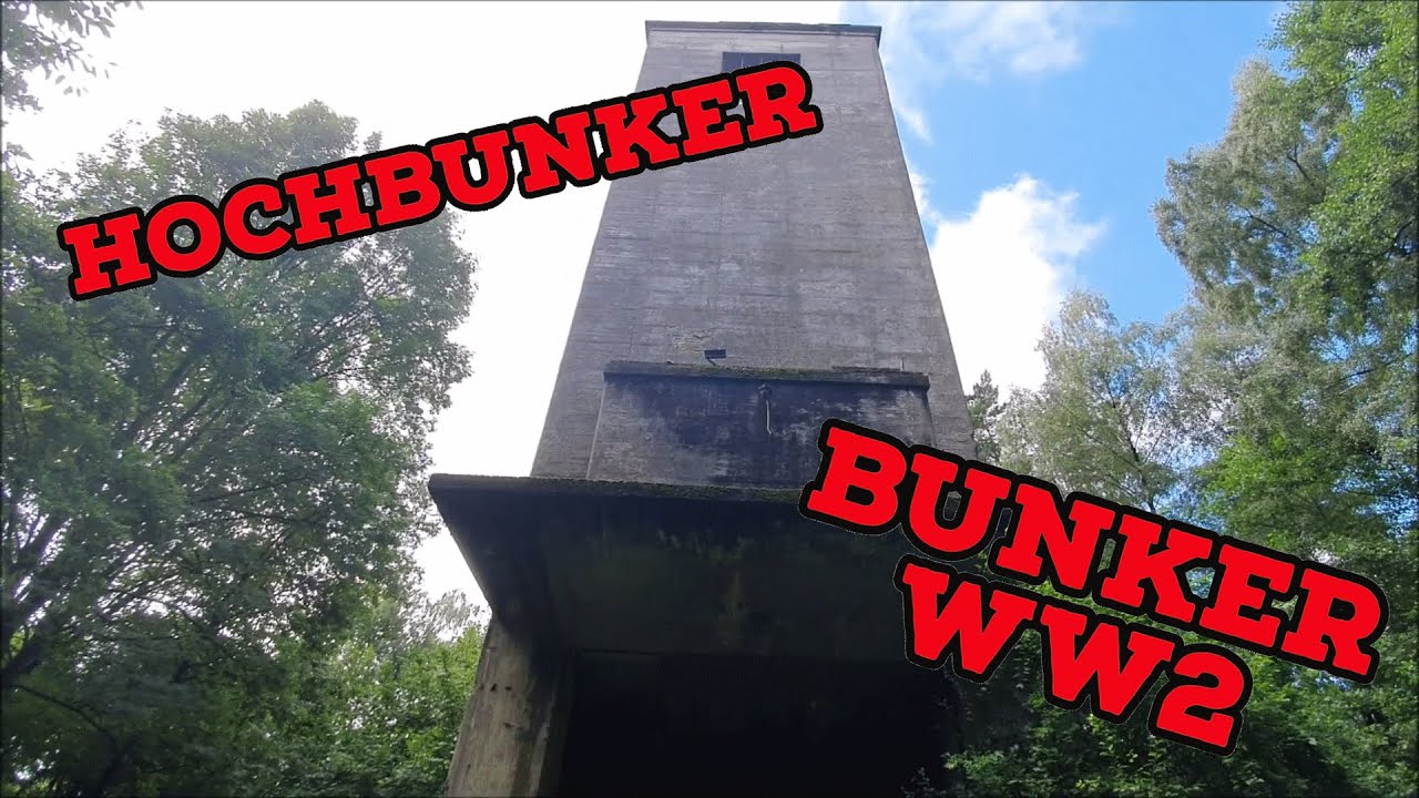 Hochbunker im Wald & Bunker WW2 - Welche Verwendung hatte er ??? / Unterwegs mit Emsland Explorer