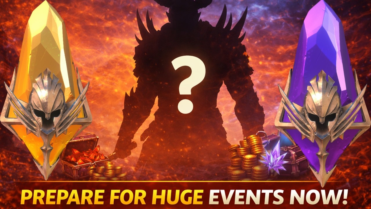 Начните запасаться уже сейчас к крупным событиям! RAID: Shadow Legends