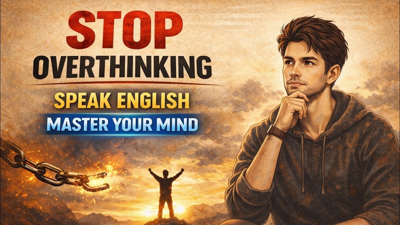  Learn English & Master Your Mind | Stop Overthinking  