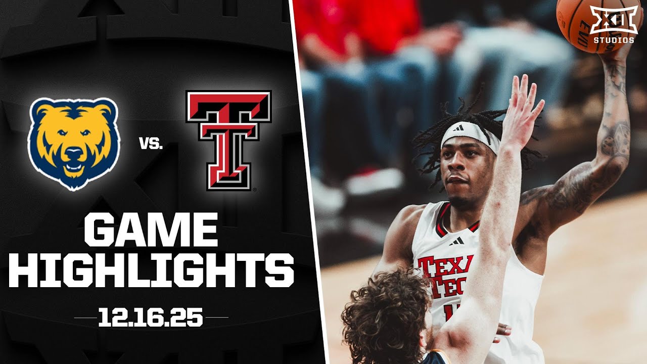 Northern Colorado vs. #19 Texas Tech Game Highlights | 2025-26 Big 12 Men&rsquo;s Basketball