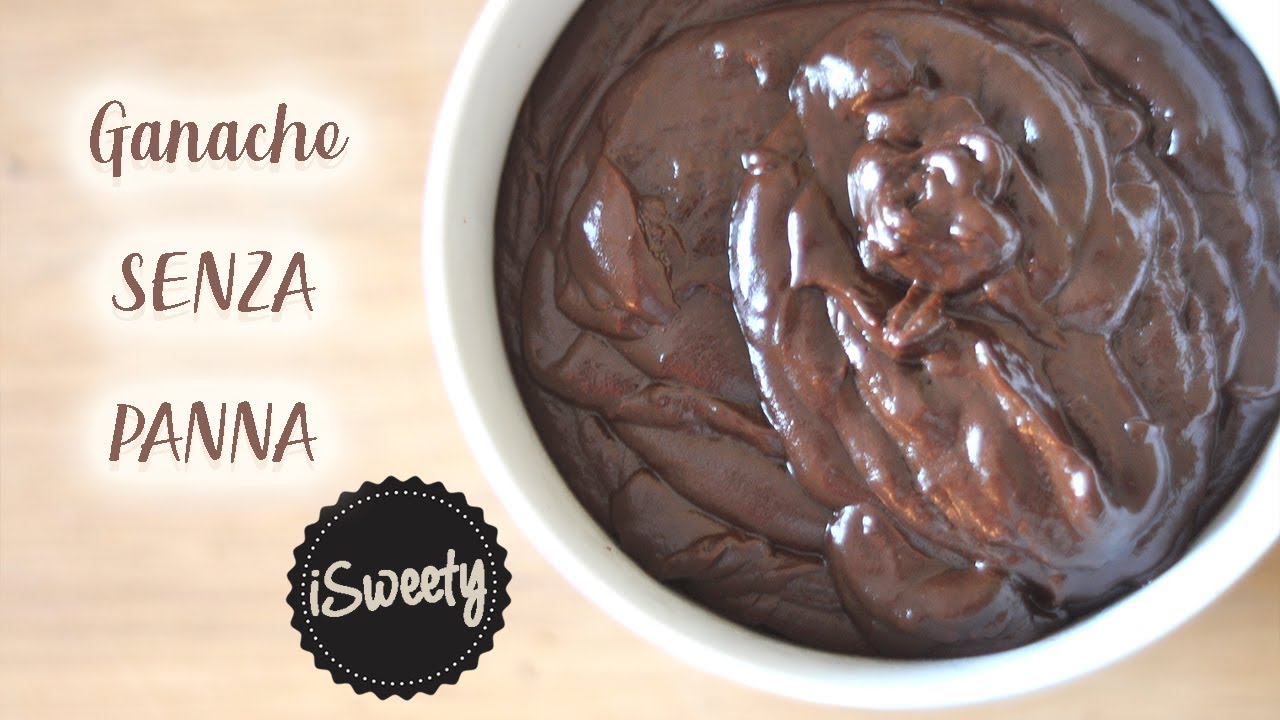 Ricetta Ganache al Cioccolato SENZA PANNA 🍫