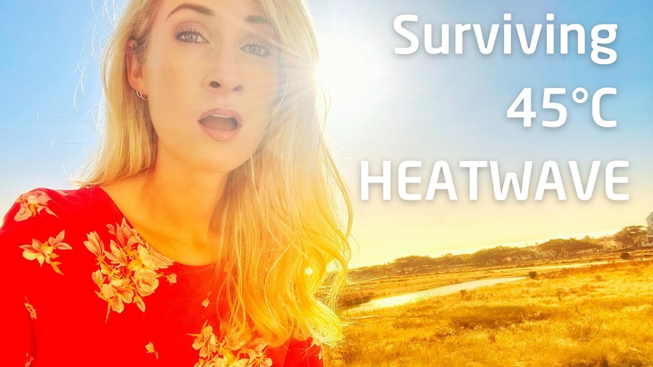 🥵🔥 I survived a 45°C HEATWAVE🔥🥵