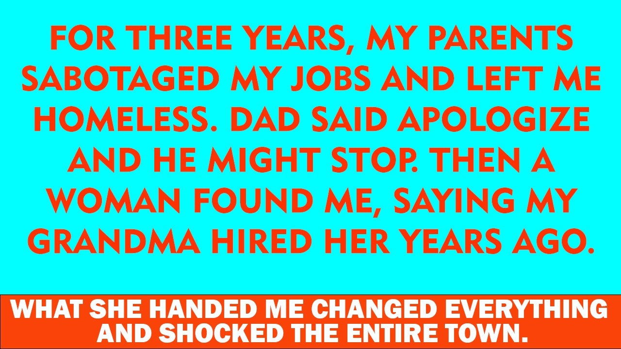 My Parents Called Every Job I Applied to and Said I Had a Criminal Record