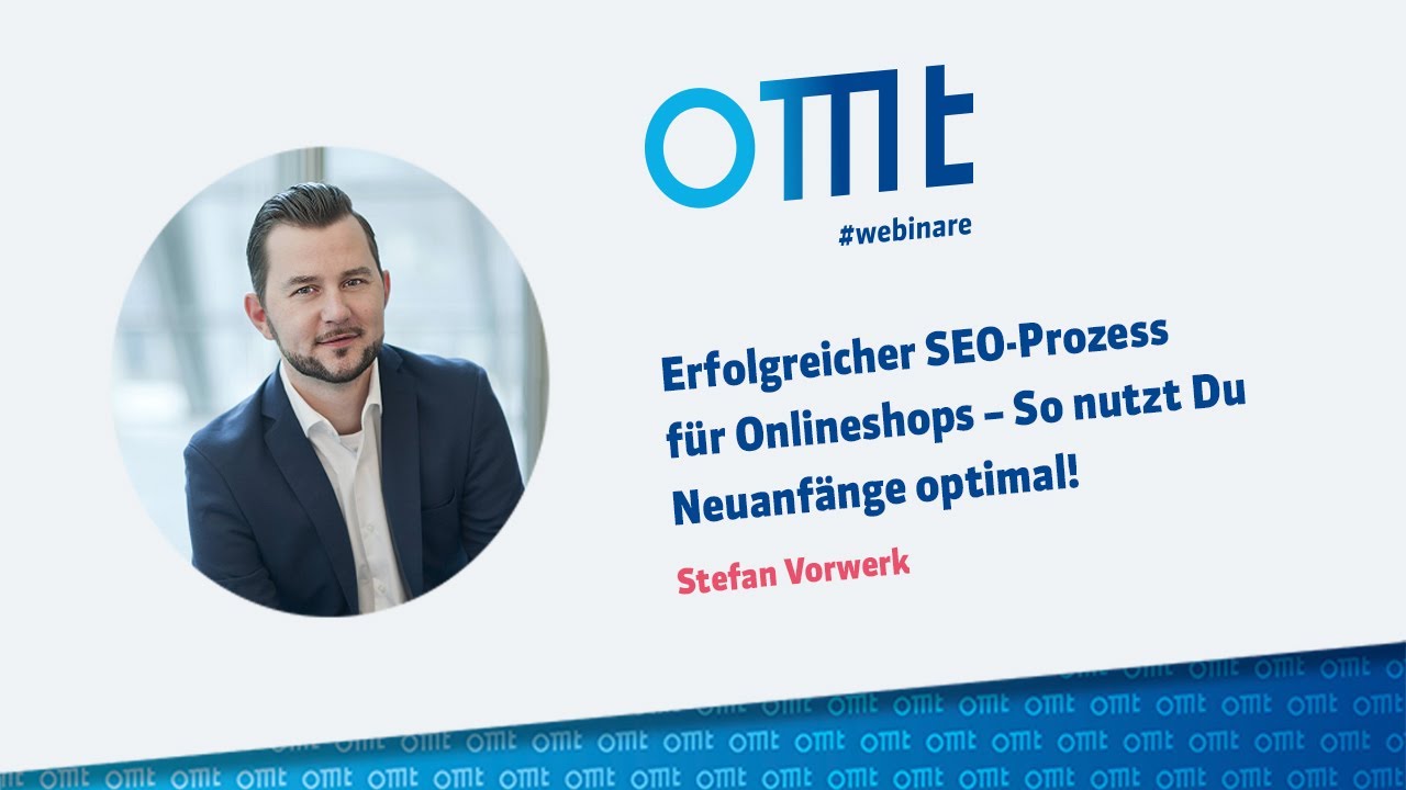 Erfolgreicher SEO Prozess f&uuml;r Onlineshops: So nutzt Du Neuanf&auml;nge optimal!   (Stefan Vorwerk)