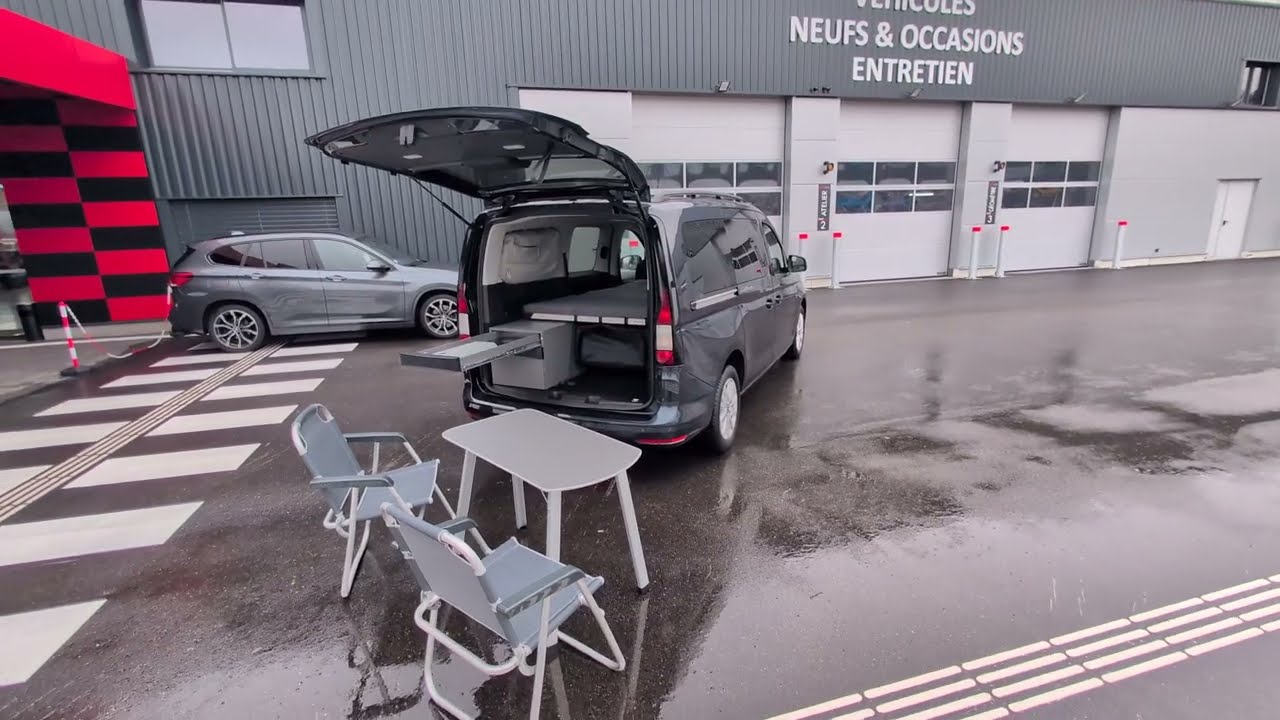 Présentation VOLKSWAGEN Caddy Maxi California Attelage - CAM - 2.0 TDI 122ch DSG7 Long