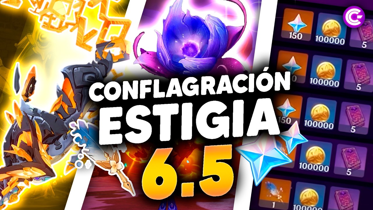 ✅GEO Dependiente?? NUEVA CONFLAGRACI&Oacute;N ESTIGIA 6.5..!! Gu&iacute;a y Trucos - Genshin Impact