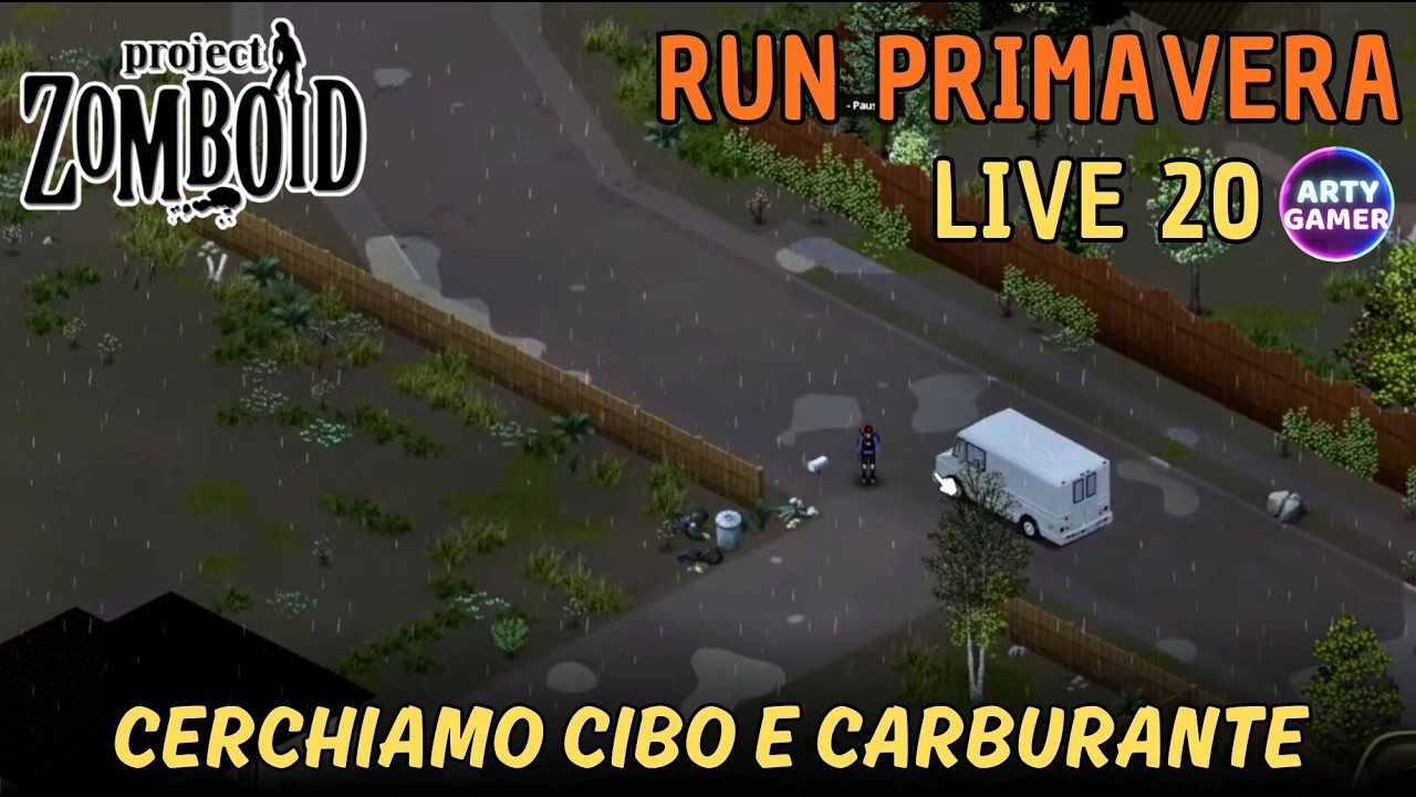 Cerchiamo Cibo e Carburante a Muldraugh - RUN PRIMAVERA LIVE 20 -  PROJECT ZOMBOID B42